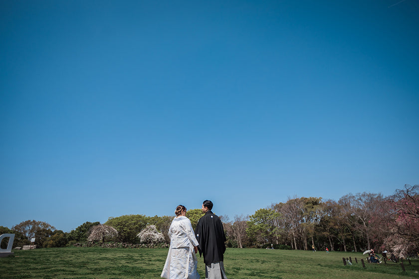 大阪/大仙公園 Pre-Wedding Photo Package in Osaka