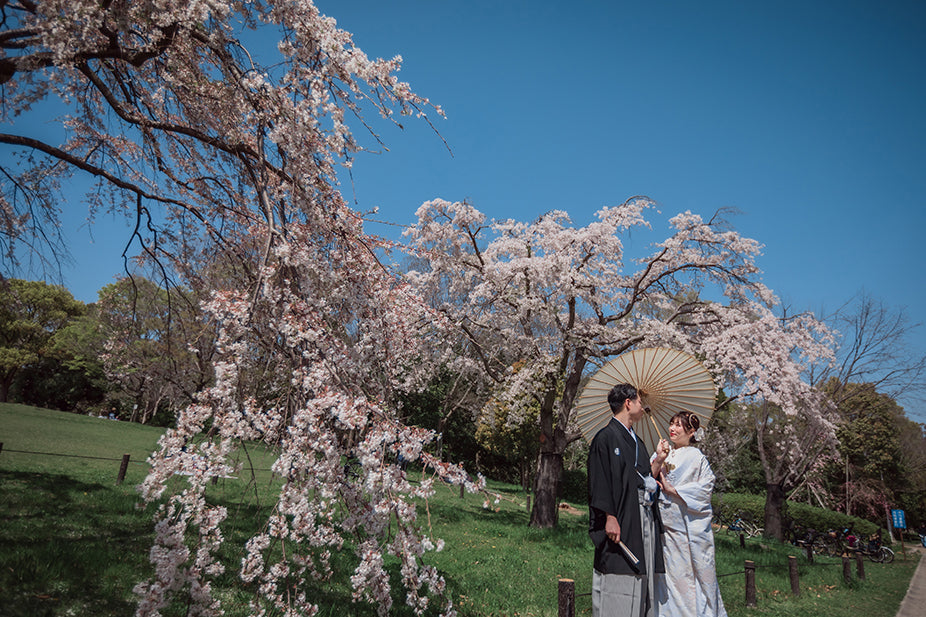 大阪/大仙公園 Pre-Wedding Photo Package in Osaka
