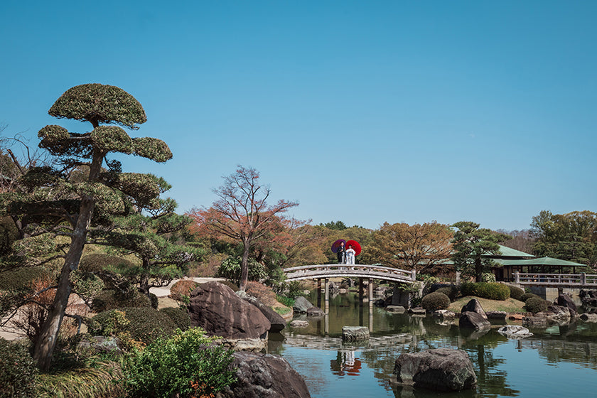大阪/大仙公園 Pre-Wedding Photo Package in Osaka