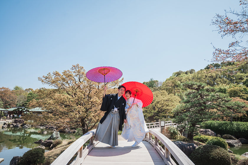 大阪/大仙公園 Pre-Wedding Photo Package in Osaka