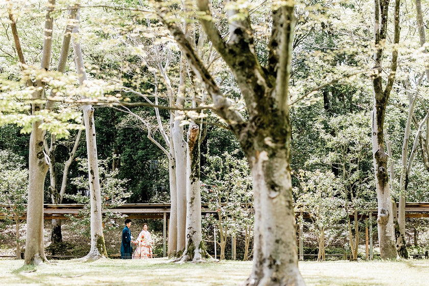 大阪/万博公園 Pre-Wedding Photo Package in Osaka
