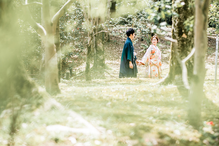 大阪/万博公園 Pre-Wedding Photo Package in Osaka