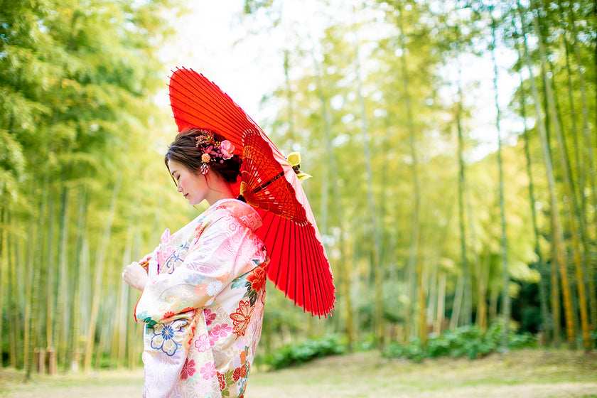 大阪/万博公園 Pre-Wedding Photo Package in Osaka