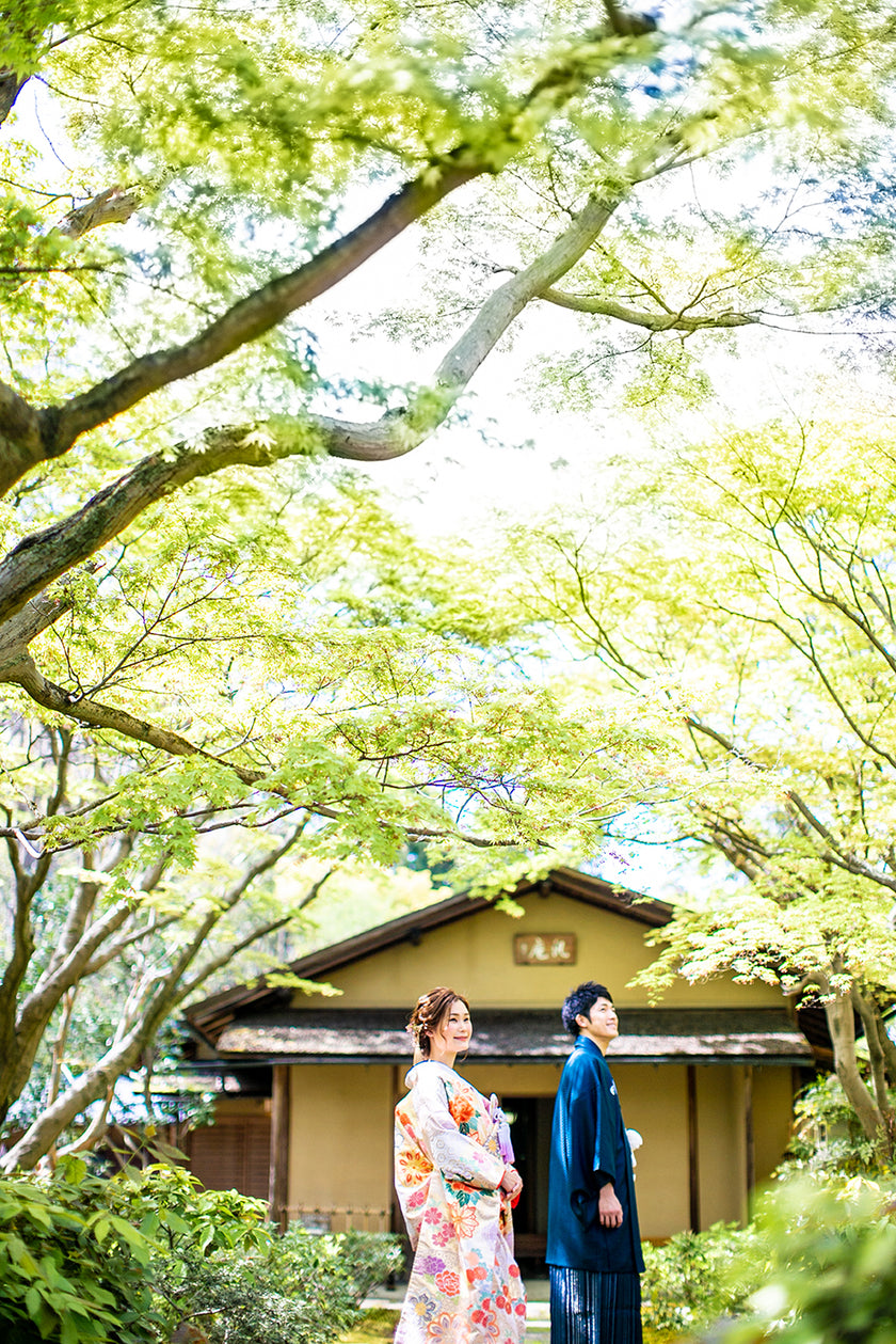 大阪/万博公園 Pre-Wedding Photo Package in Osaka
