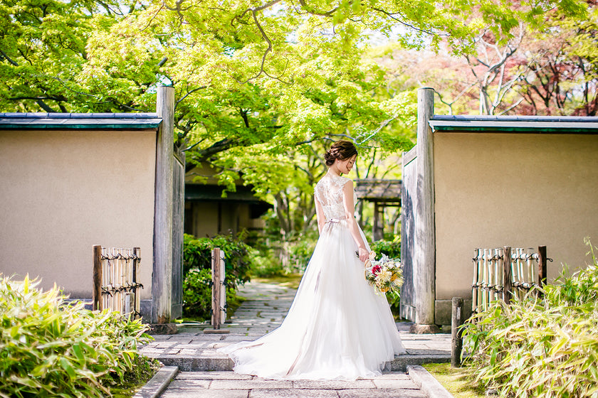 大阪/万博公園 Pre-Wedding Photo Package in Osaka