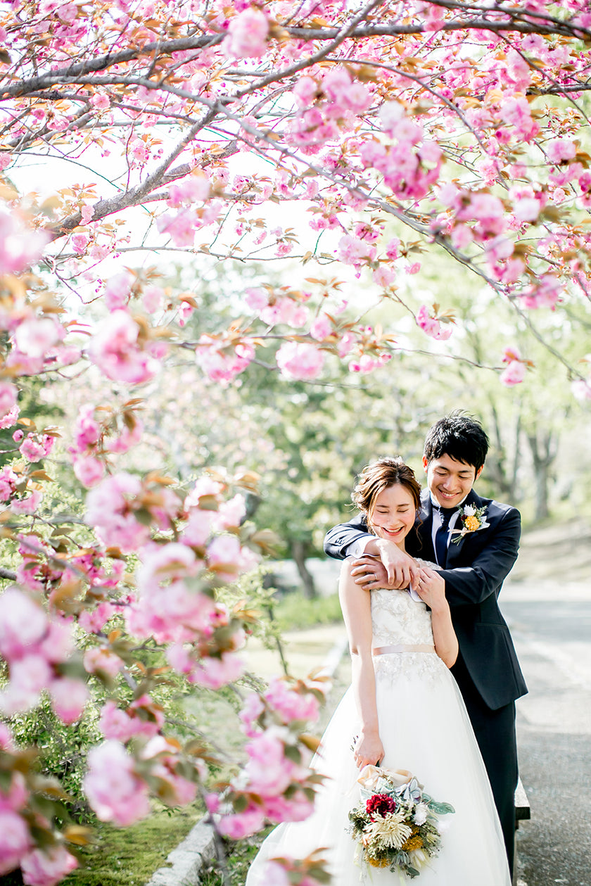 大阪/万博公園 Pre-Wedding Photo Package in Osaka