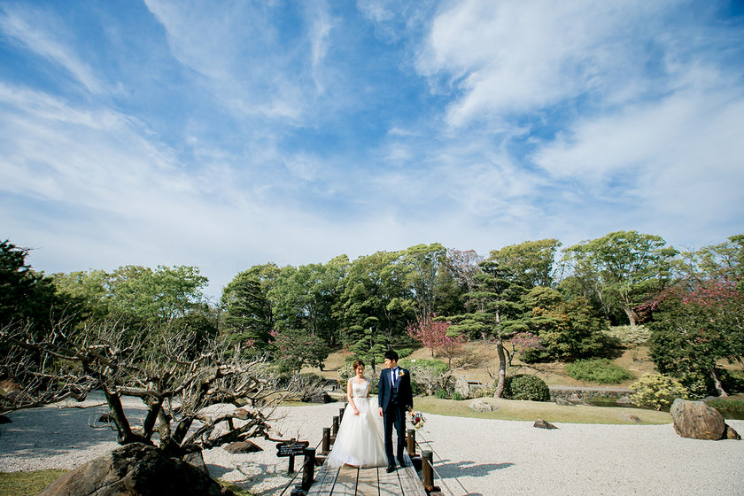 大阪/万博公園 Pre-Wedding Photo Package in Osaka