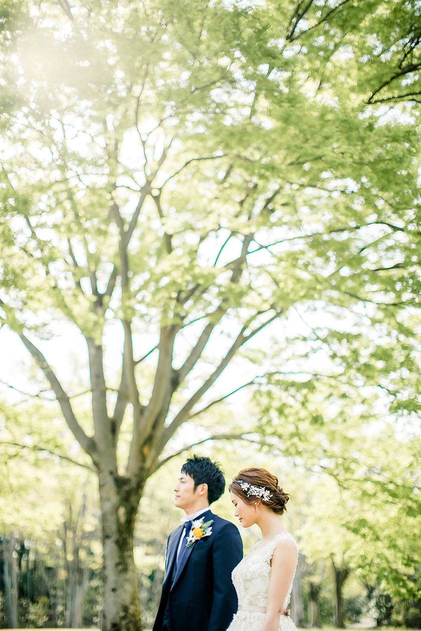 大阪/万博公園 Pre-Wedding Photo Package in Osaka