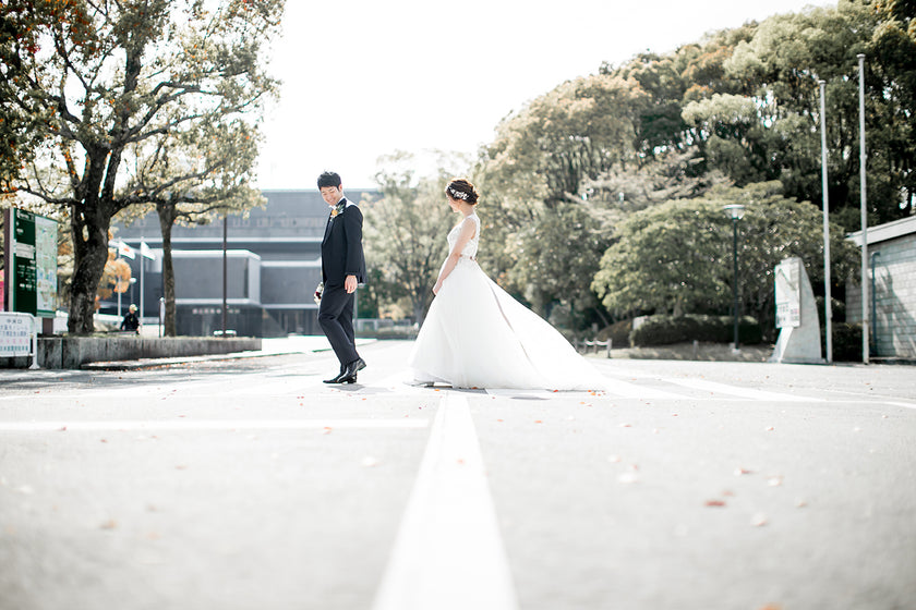 大阪/万博公園 Pre-Wedding Photo Package in Osaka