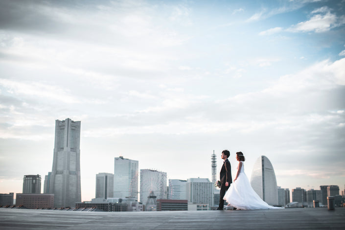 横浜 Pre-Wedding Photo Package in Yokohama