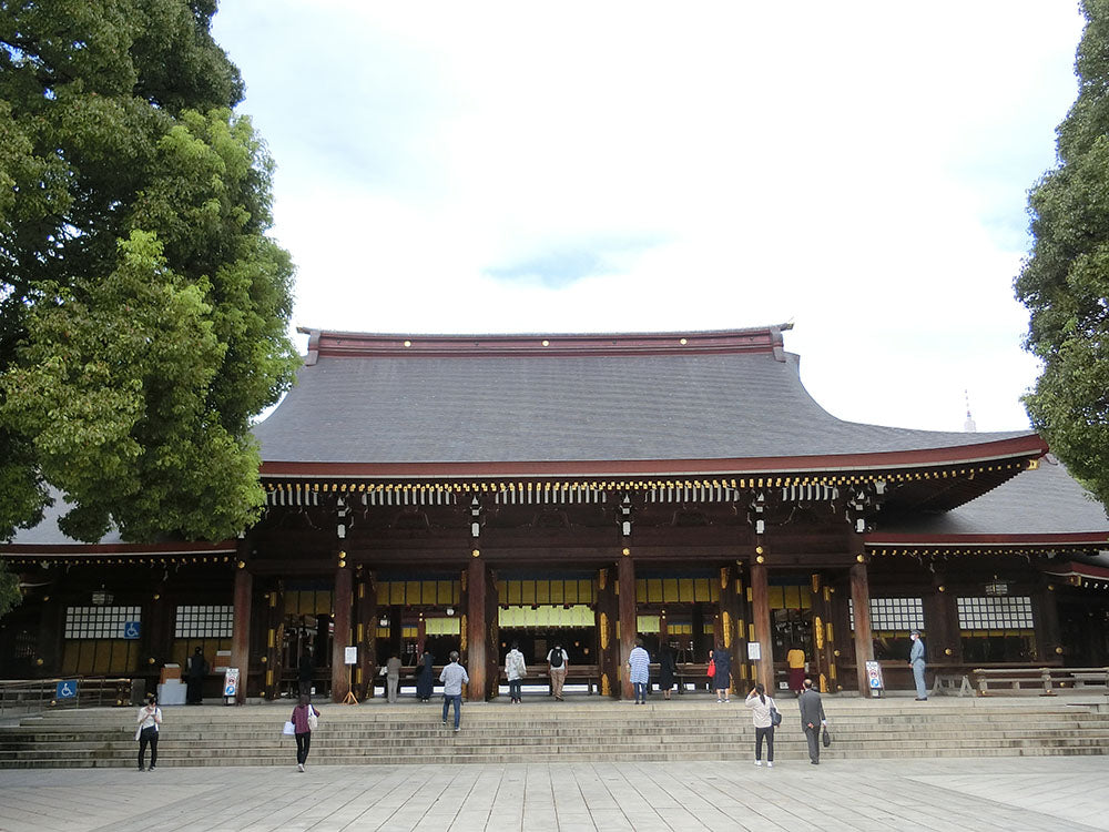 Marriage Proposal in Meiji Shrine, Tokyo