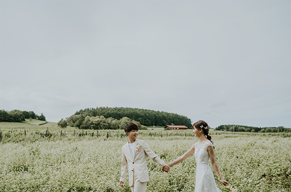 北海道 Pre-Wedding Photo Package in Hokkaido