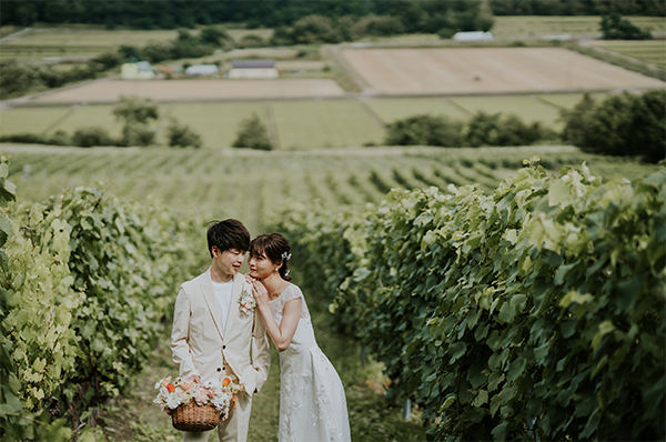北海道 Pre-Wedding Photo Package in Hokkaido