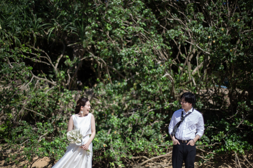 沖縄 Pre-Wedding Photo Package in Okinawa (2 Locations)