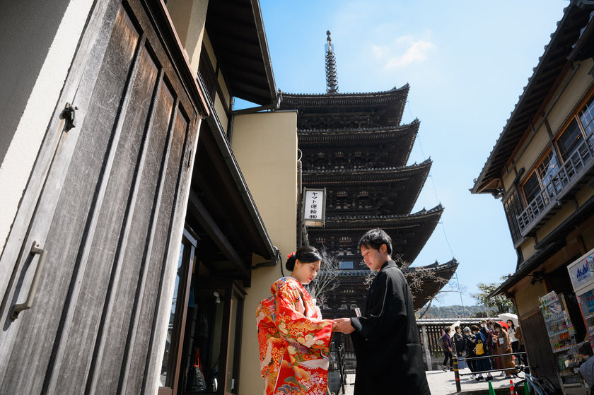 京都/東山 Pre-Wedding Photo Package in Kyoto