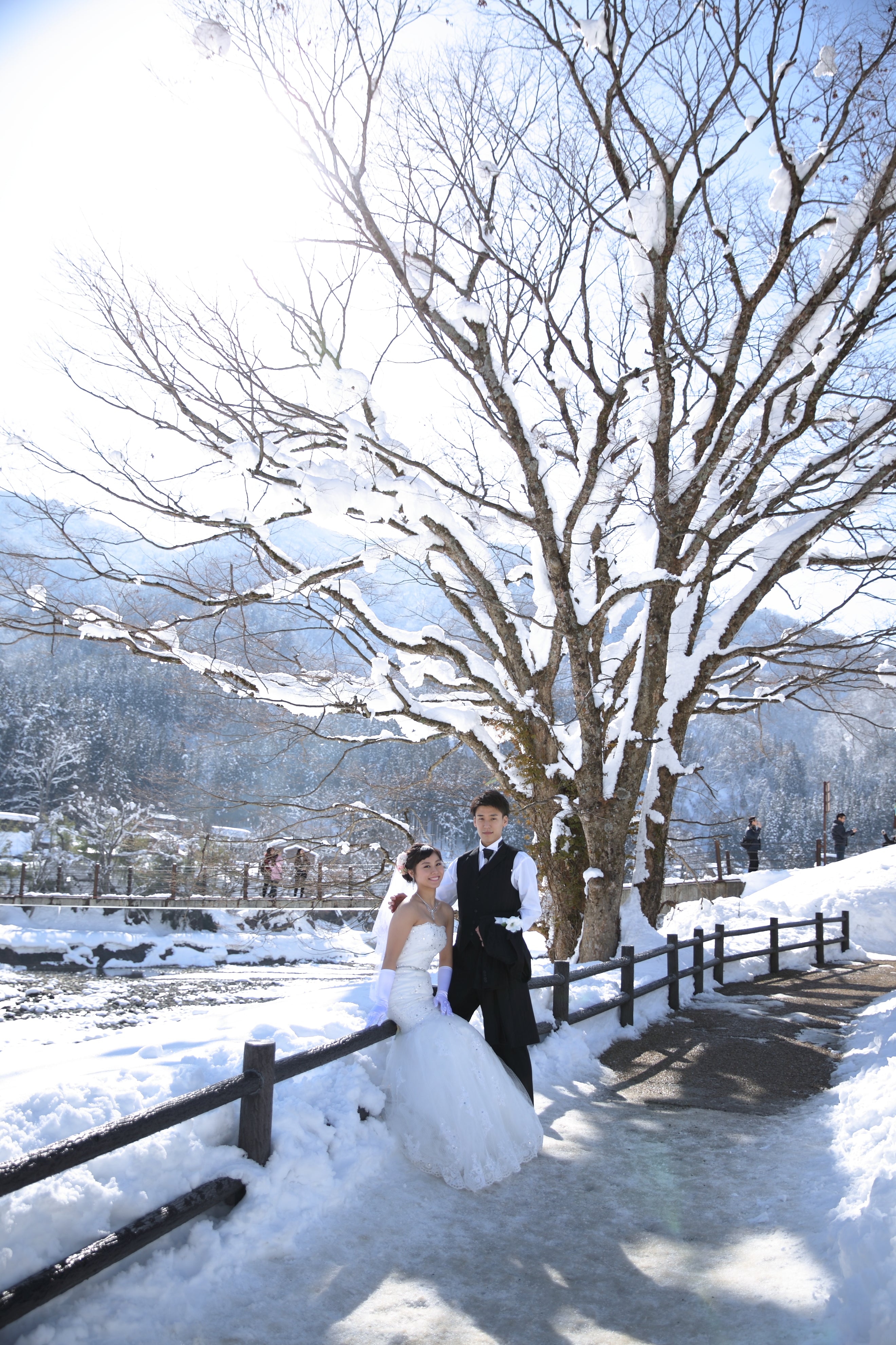 白川郷 Pre-Wedding Photo Package in Shirakawago
