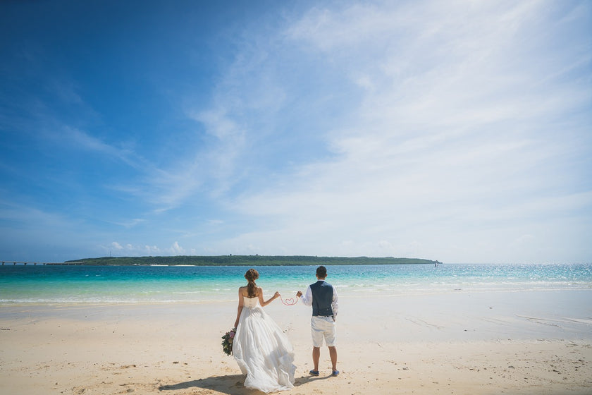 沖縄 Pre-Wedding Photo Package in Okinawa (2 Locations)