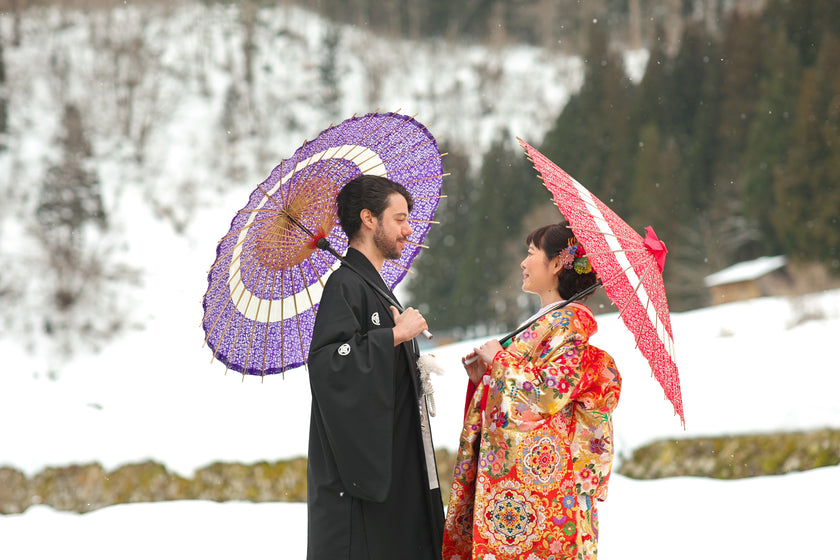 白川郷 Pre-Wedding Photo Package in Shirakawago