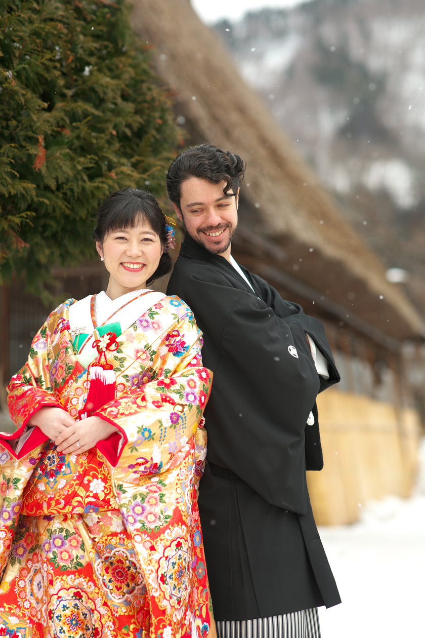 白川郷 Pre-Wedding Photo Package in Shirakawago