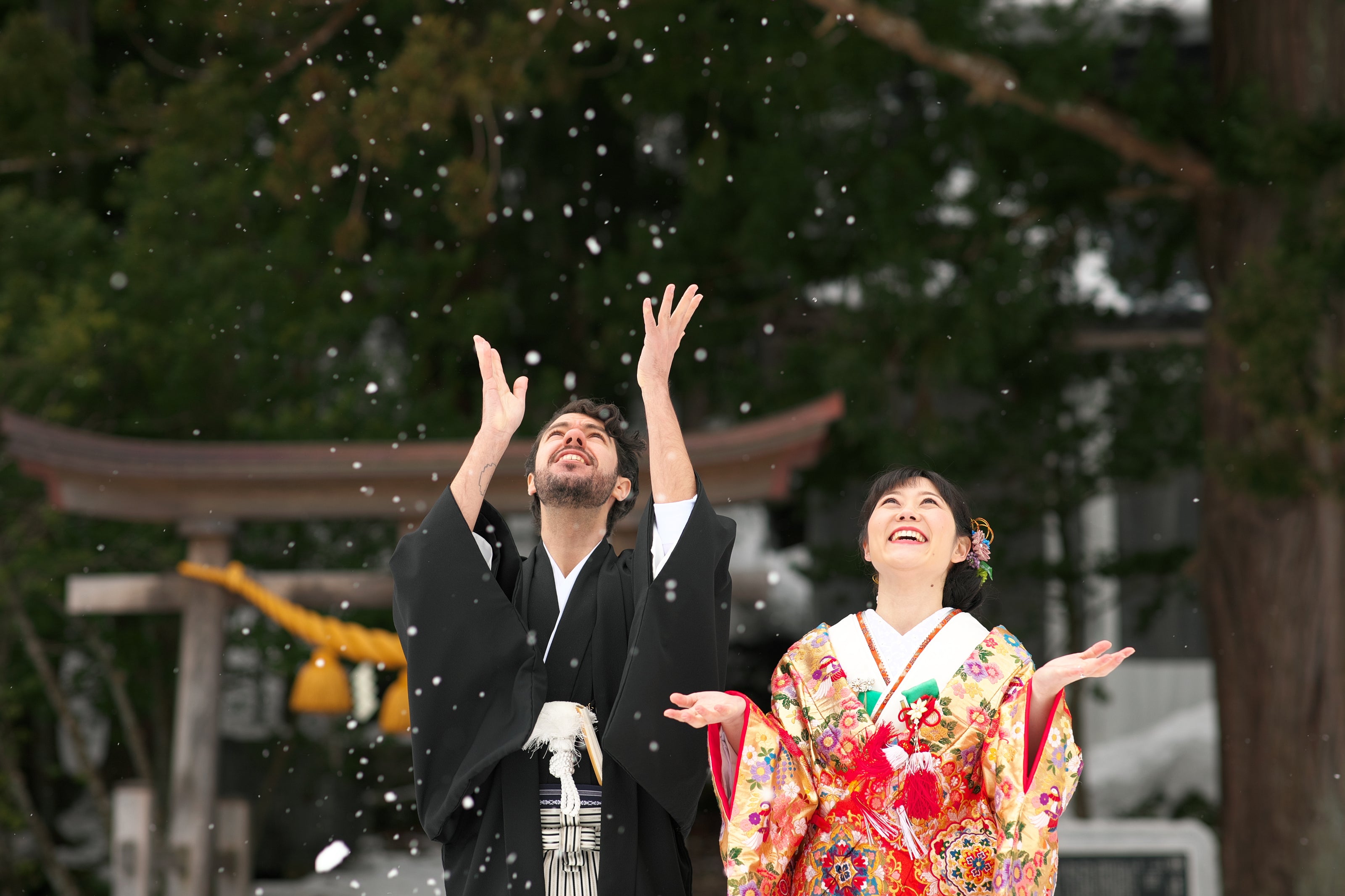 白川郷 Pre-Wedding Photo Package in Shirakawago