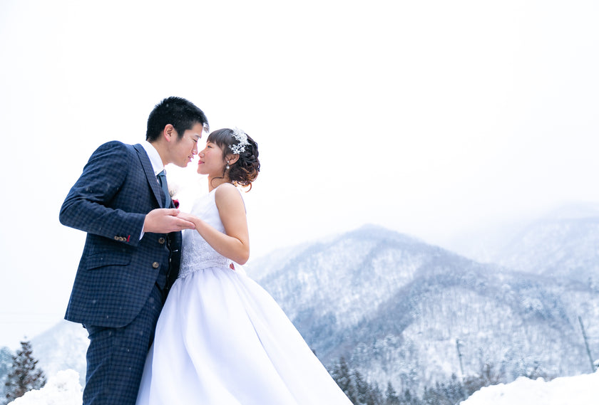 白川郷 Pre-Wedding Photo Package in Shirakawago