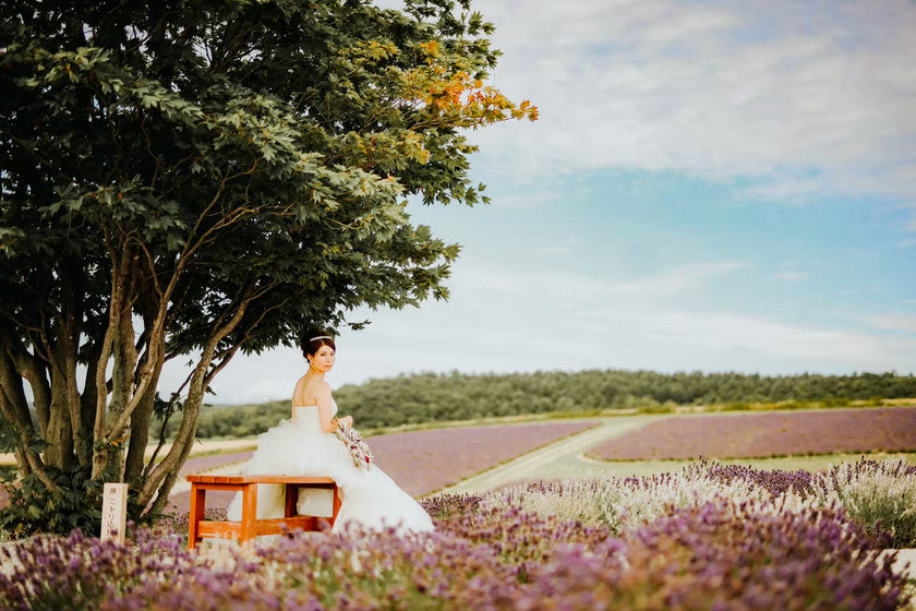 北海道 Pre-Wedding Photo Package in Hokkaido
