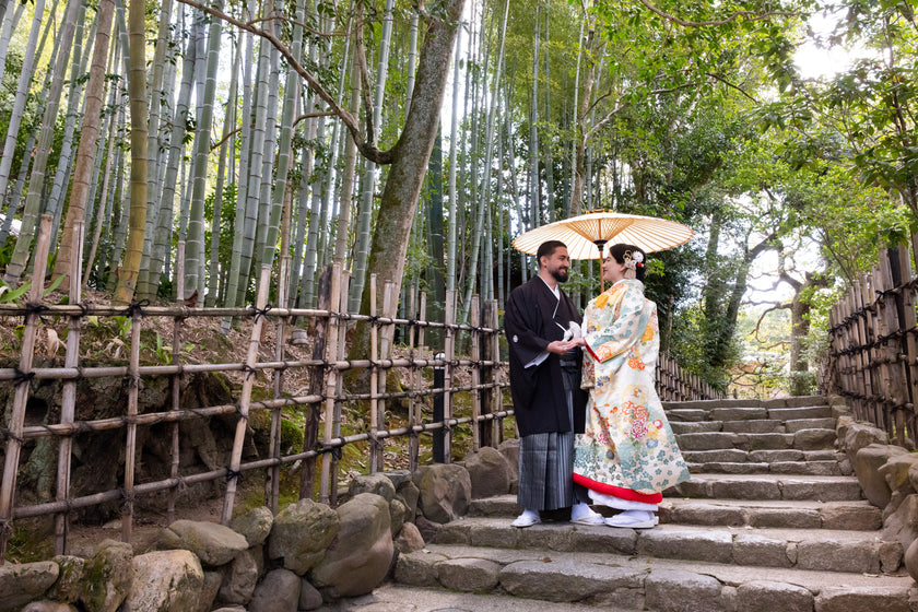 The Wedding Ceremony at Hachidai Shrine