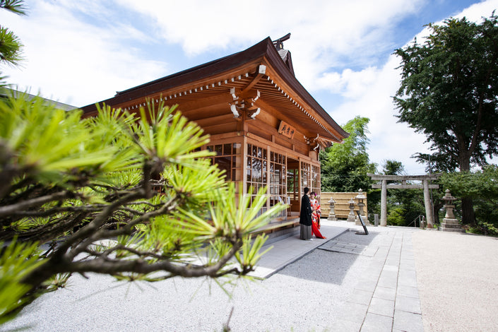 The Wedding Ceremony at the Myoken Shrine