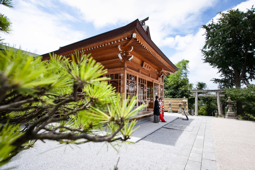 The Wedding Ceremony at the Myoken Shrine